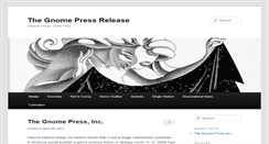 Desktop Screenshot of gnomepress.com